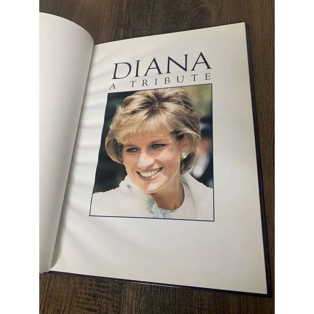 TWO Lady Diana books: Diana The People's‎ Princess & Diana A Tribute